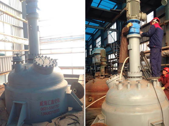 為山東制藥生產(chǎn)9.9MPa、5600L磁力反應(yīng)釜